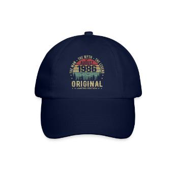 Légende Depuis Août 1986 Cadeau Anniversaire 1986 - Casquette classique - bleu/bleu - Devant