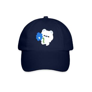 Ours polaire romantique - Casquette classique - bleu/bleu - Devant
