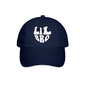 Logo du cœur de petit frère - Couleur personnalisable - Casquette classique - bleu/bleu - Devant