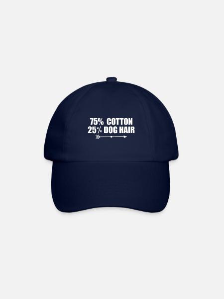 75 Cotton 25 Percent Dog Hair - Baseballkasket - blå/blå