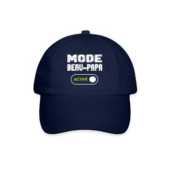 Mode beau-papa activé - Casquette classique - bleu/bleu - Devant