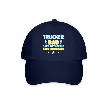 Trucker Dad, Father's Day Gift, Legendary - Baseball Cap - blue/blue - Front