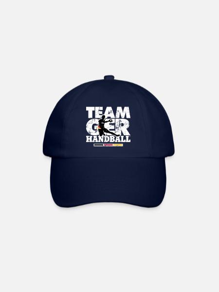 HANDBALL EM TEAM GERMANY - Baseballkappe - Blau/Blau