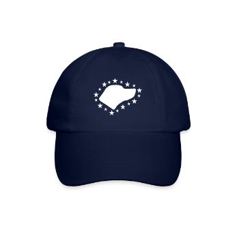 Rhodesian Ridgeback - Baseballkappe - Blau/Blau - Vorne