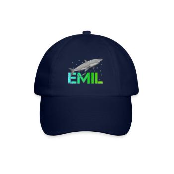 Emil Geburtstag Emil Namenstag - Baseballkappe - Blau/Blau - Vorne