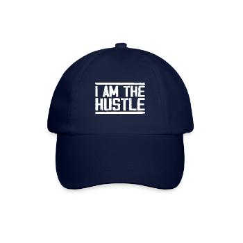 I Am the Hustle Funny Business Owner, CEO - Casquette classique - bleu/bleu - Devant