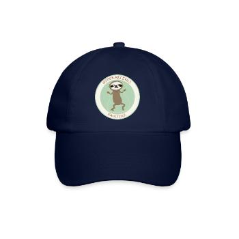 hyperaktiv Faultier - Baseballkappe - Blau/Blau - Vorne