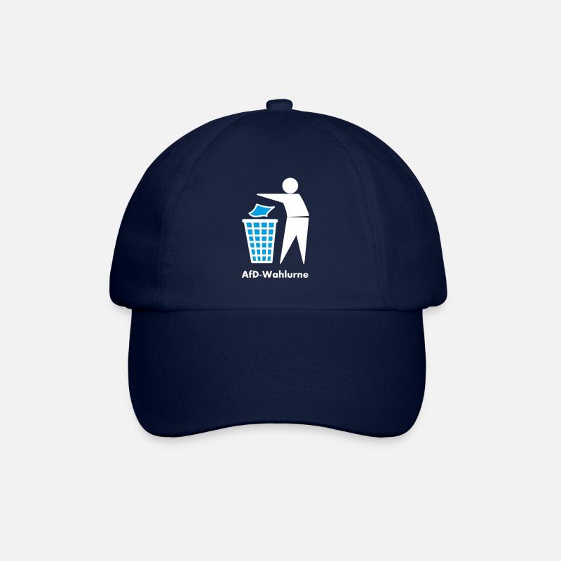 Afd Wahlurne - Baseballkappe - Blau/Blau