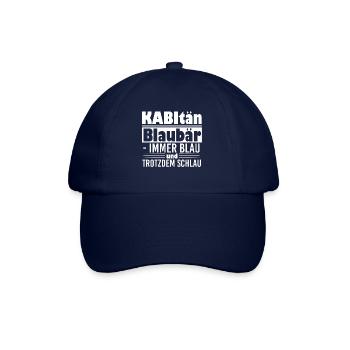 Abi Abitur Abschluss Geschenk Shirt Abimotto - Baseballkappe - Blau/Blau - Vorne