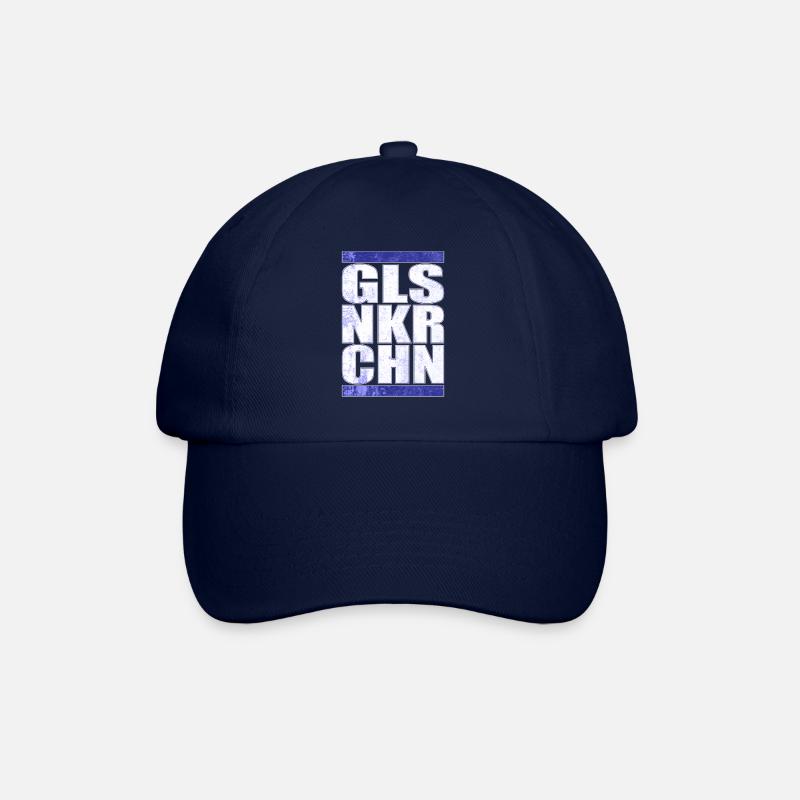 GLSNKRCHN Gelsenkirchen Schalke Geschenkidee - Baseballkappe - Blau/Blau