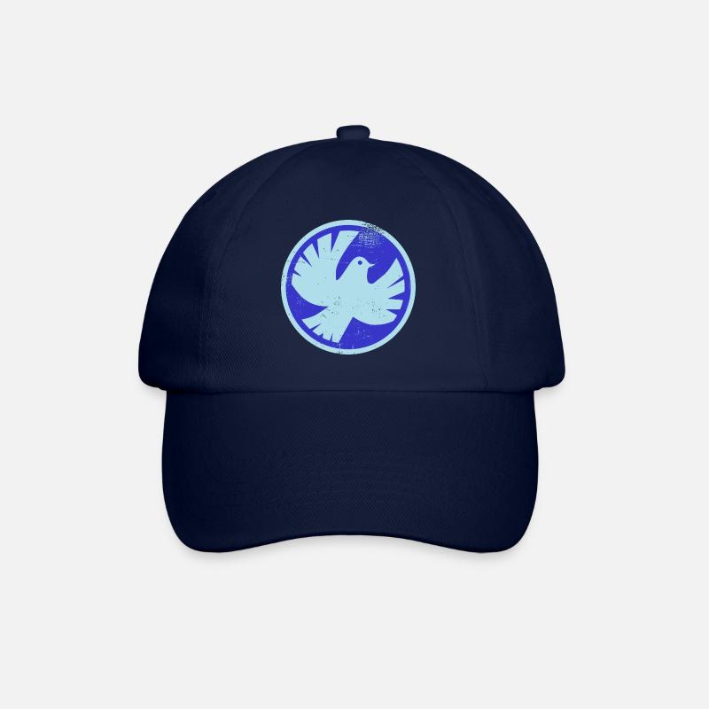 Colombe de paix - Casquette classique - bleu/bleu