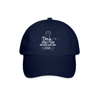 Dayi Baba gibi ama daha Cool Türkischer Onkel Baba - Baseballkappe - Blau/Blau - Vorne
