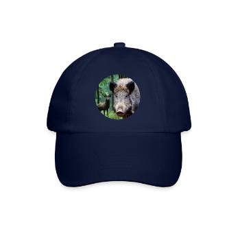 Hunting Hunter Wild Boar DEer Hunting - Baseball Cap - blue/blue - Front