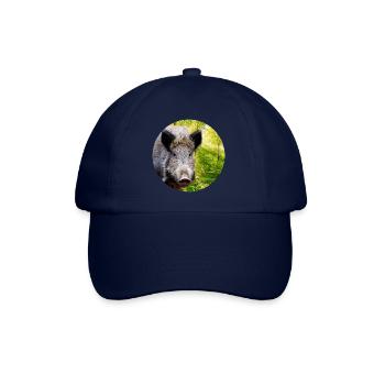 Chasse Chasseur Sanglier DEer Chasse - Casquette classique - bleu/bleu - Devant