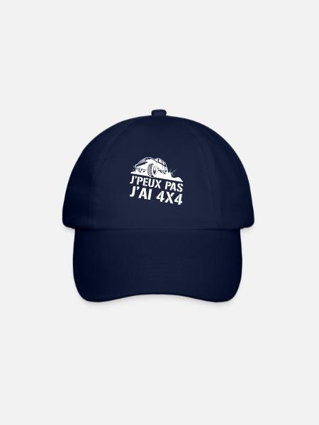 J'peux pas j'ai 4X4 - Casquette classique - bleu/bleu