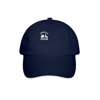 Je peux pas j'ai scooter - Casquette classique - bleu/bleu - Devant