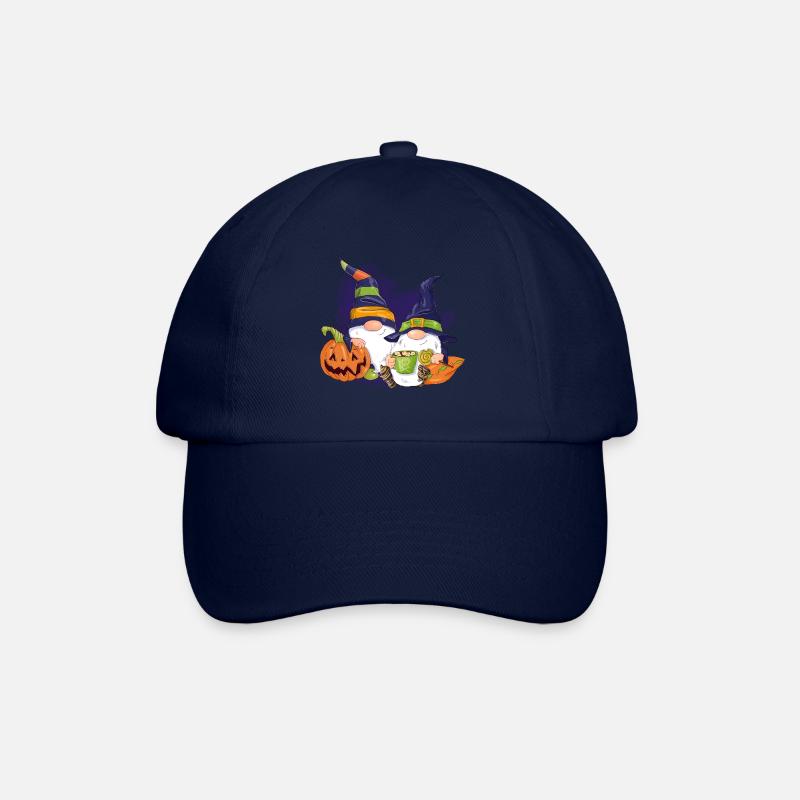 Halloween-Wichtel - Baseballkappe - Blau/Blau