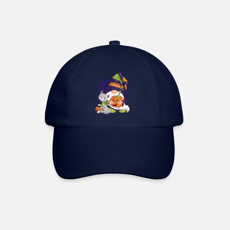 Halloween-Wichtel - Baseballkappe - Blau/Blau