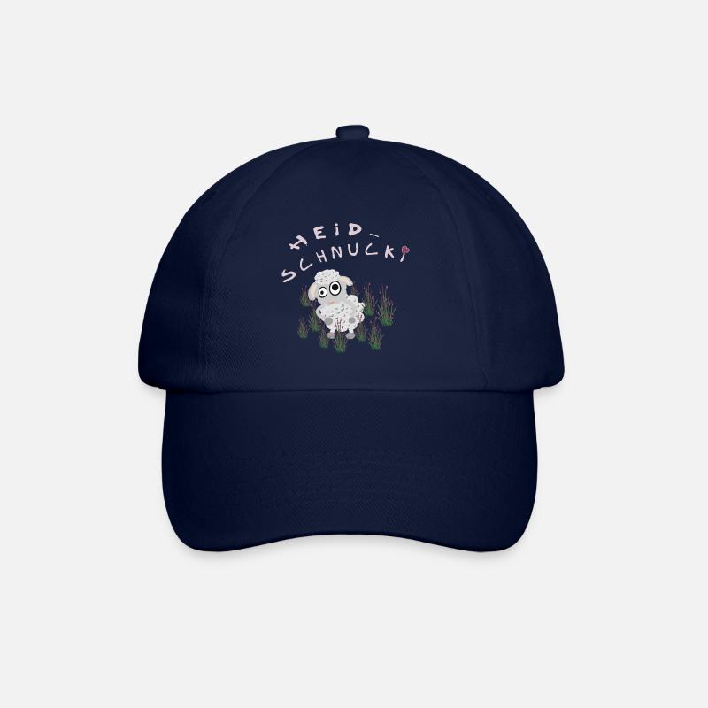 Heidschnucki - Baseballkappe - Blau/Blau