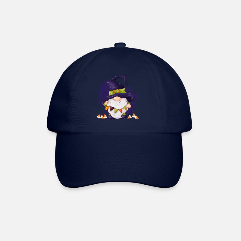 Halloween-Wichtel - Baseballkappe - Blau/Blau