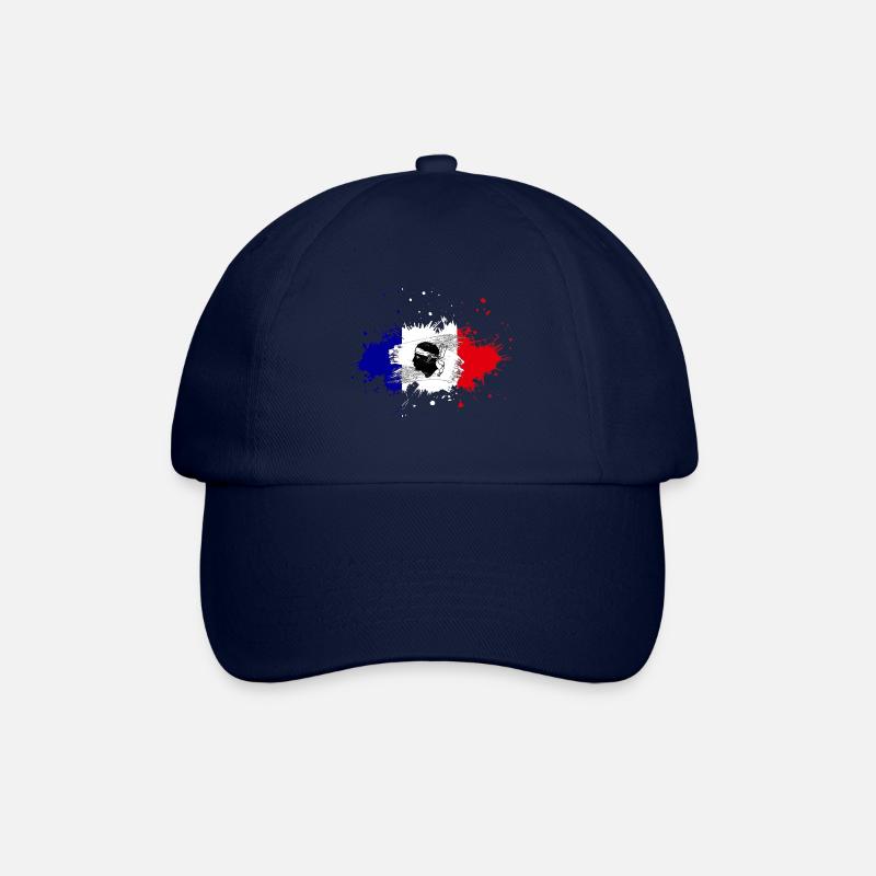 Splash Tricolore Corse - Casquette classique - bleu/bleu