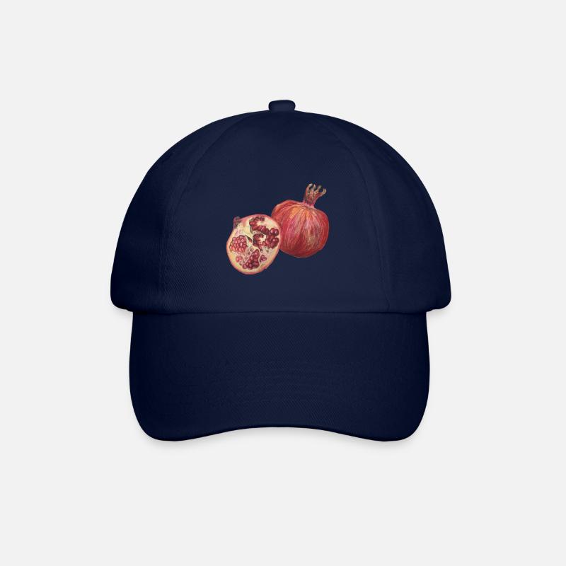 Granatapfel Frucht kochen - Baseballkappe - Blau/Blau