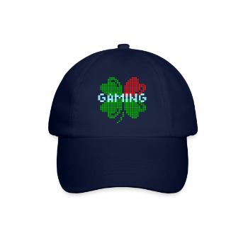 Gamer-Glück - Baseballkappe - Blau/Blau - Vorne