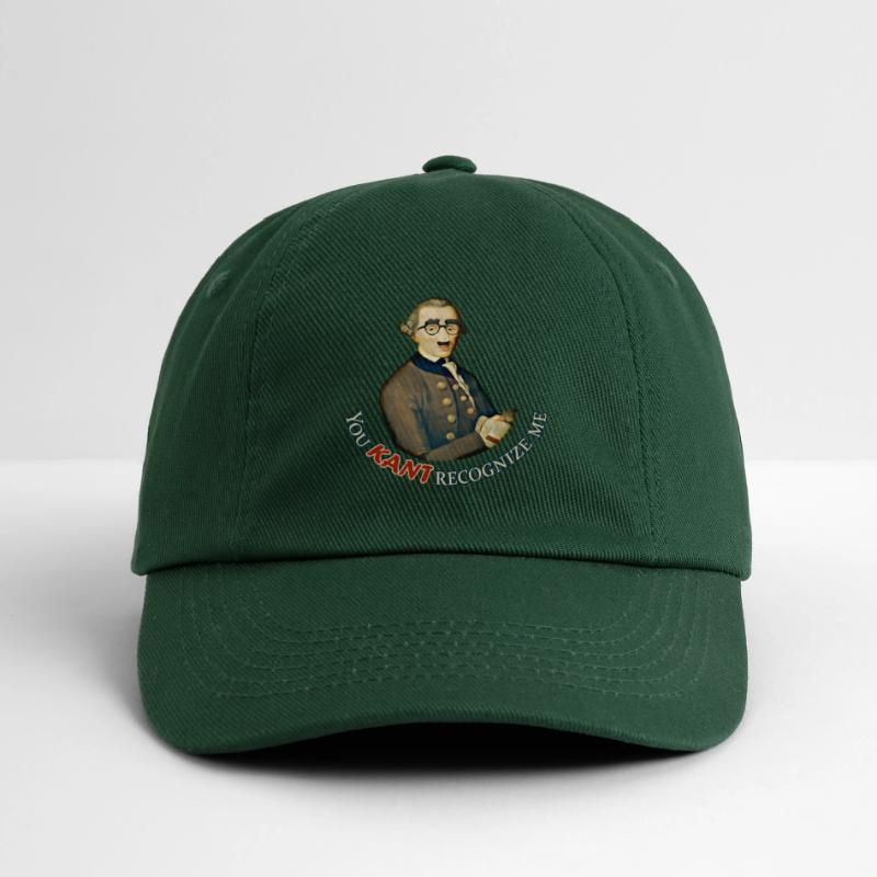Funny Philosopher: Can't recognize Immanuel Kant Baseball Cap