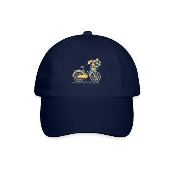 Sweet Adventure Flower Wheel Tour 4 - Baseball Cap - blue/blue - Front
