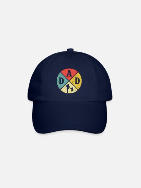 Isä ja tytär Retro Isä ja tytär - Lippalakki - sininen/sininen