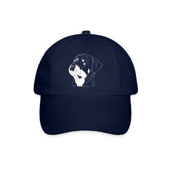 Rottweiler - Baseballkappe - Blau/Blau - Vorne