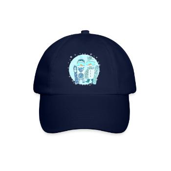 Frosty Snowboard Patrol - Baseball Cap - blue/blue - Front