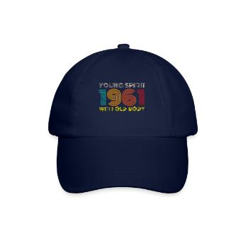 Millésime 1961 - Casquette classique - bleu/bleu - Devant