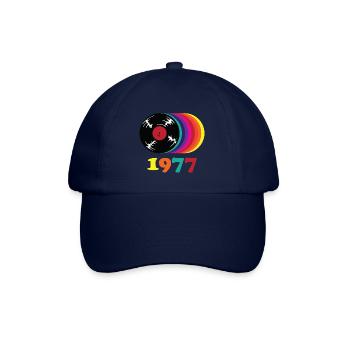 Vintage 1977 - Baseball Cap - blue/blue - Front