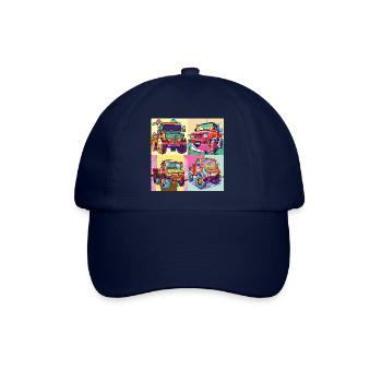 Unimog - Evolution - Warhol - Outil motorisé universel - Casquette classique - bleu/bleu - Devant