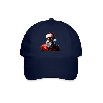 Hipster Claus - Casquette classique - bleu/bleu - Devant