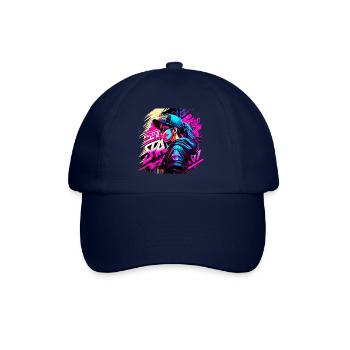 Graffitti Girl - Baseball Cap - blue/blue - Front