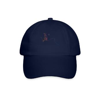 Volleyball Spieler - Baseballkappe - Blau/Blau - Vorne