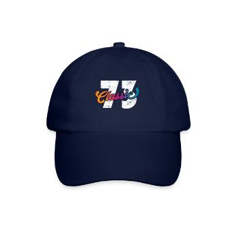 Vintage 1973 - Baseballkappe - Blau/Blau - Vorne