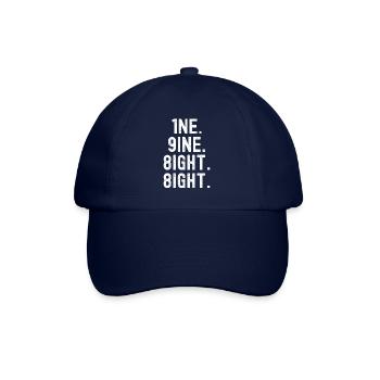 Vintage 1988 - Baseballkappe - Blau/Blau - Vorne