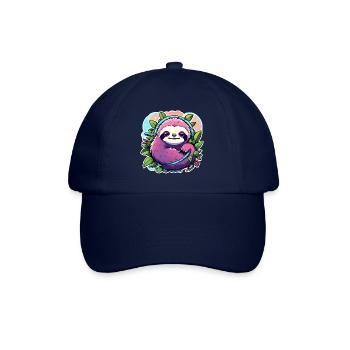 Dessin paresseux - Casquette classique - bleu/bleu - Devant