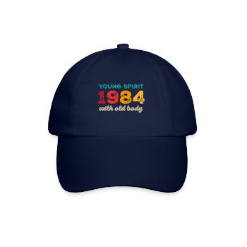Millésime 1984 - Casquette classique - bleu/bleu - Devant