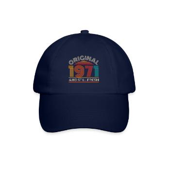 Millésime 1971 - Casquette classique - bleu/bleu - Devant