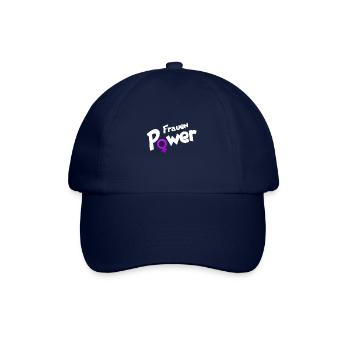 Frauen Power - Baseballkappe - Blau/Blau - Vorne