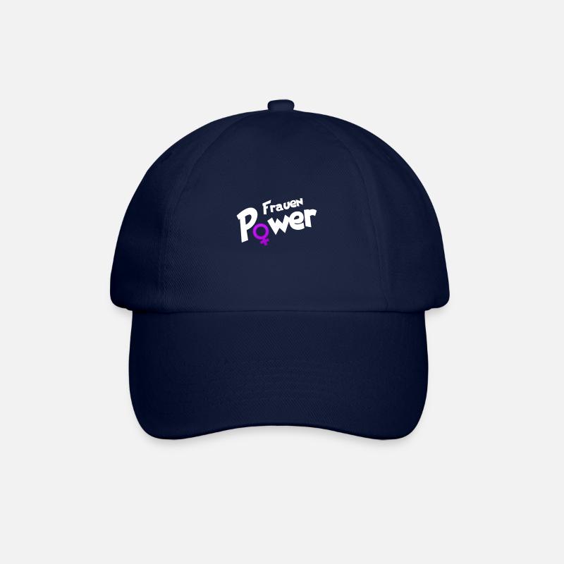Women's Power - Baseball Cap - blue/blue