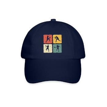 retro padel - Casquette classique - bleu/bleu - Devant