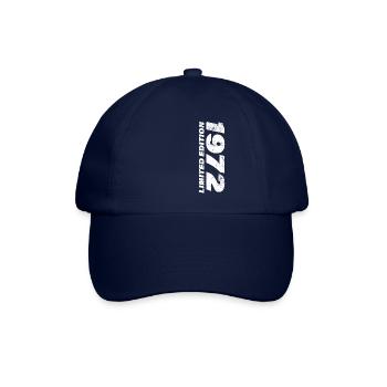 Vintage 1972 - Baseballkappe - Blau/Blau - Vorne