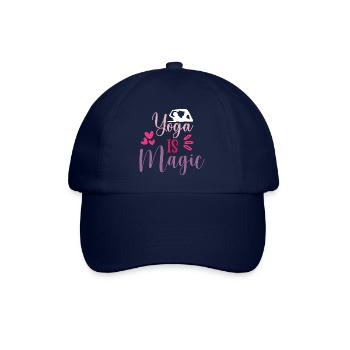 Yoga is Magic - Baseball Cap - blue/blue - Front