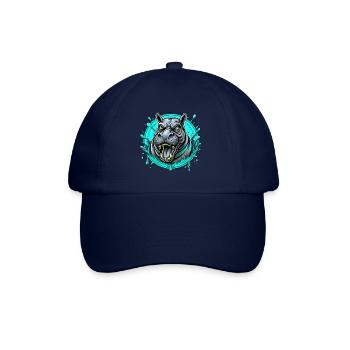 Hippo - Baseball Cap - blue/blue - Front