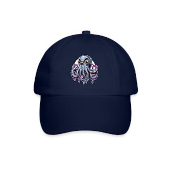 pieuvre - Casquette classique - bleu/bleu - Devant